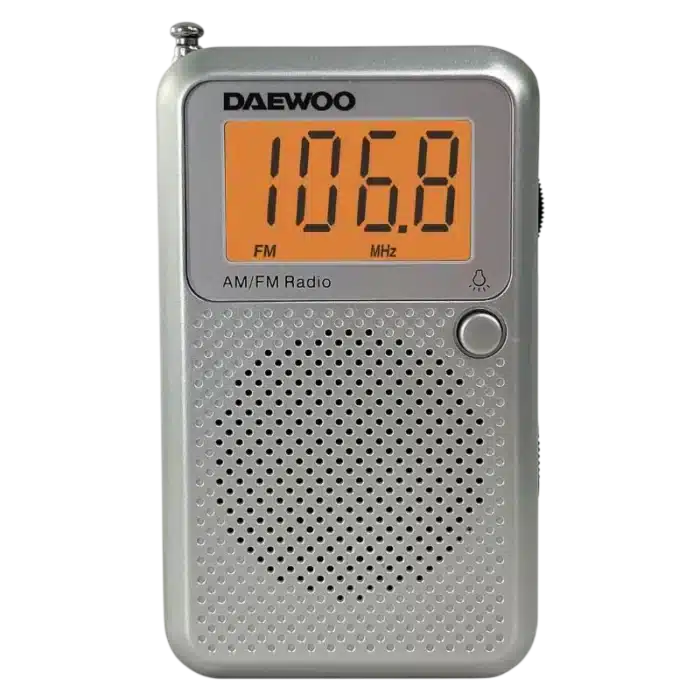 Daewoo DW1115 Gris - Radio Portátil