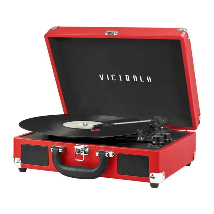 VICTROLA JOURNEY SUITCASE BT ROJO