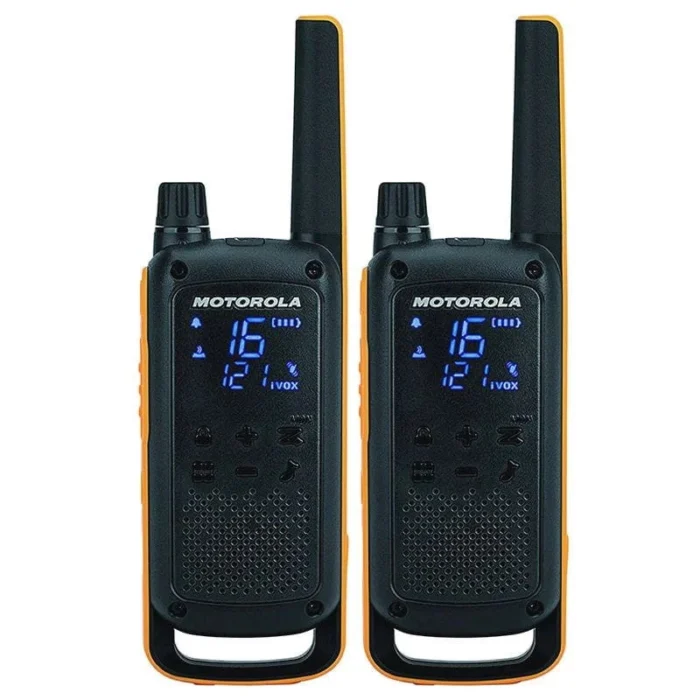 Motorola Talkabout T82 Extreme dúo Negro/naranja - Walkie Talkie