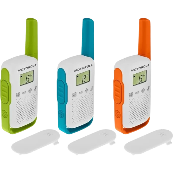 Motorola T42 two-way radios 16 canales Azul, Verde, Naranja, Blanco