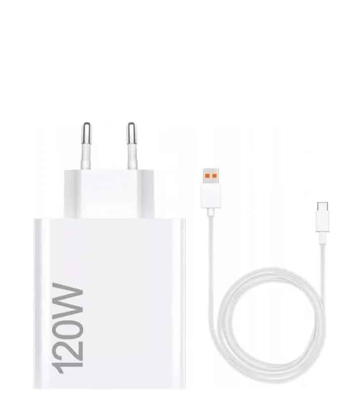 Xiaomi - 120W Charging Combo (Type-A) Blanco Interior