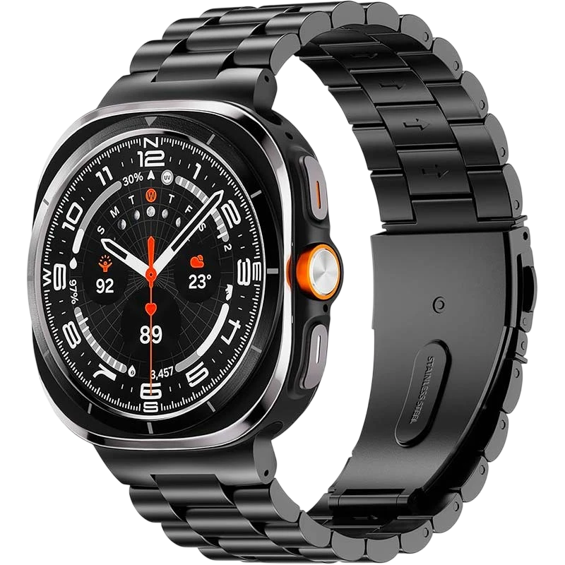 Correa Metal Eslabones Samsung Galaxy Watch Ultra/Ultra 2 Negro