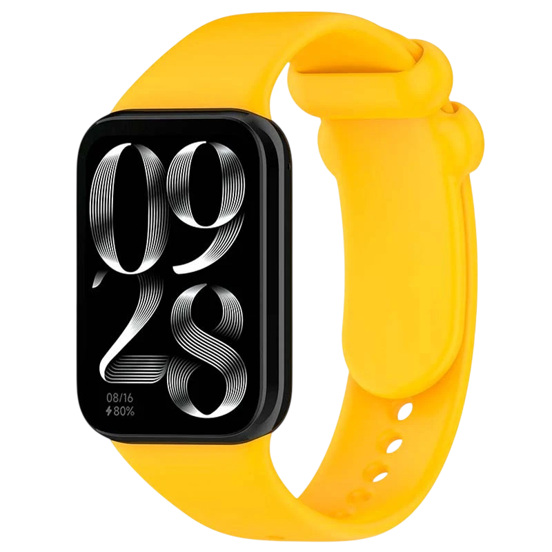 Correa Xiaomi Mi Smart Band 9 Pro / Band 8 Pro / Redmi Watch 4 / Redmi Watch 5 / Redmi Watch 6 / Xiaomi Smart Band 10 Pro Silicona Amarillo