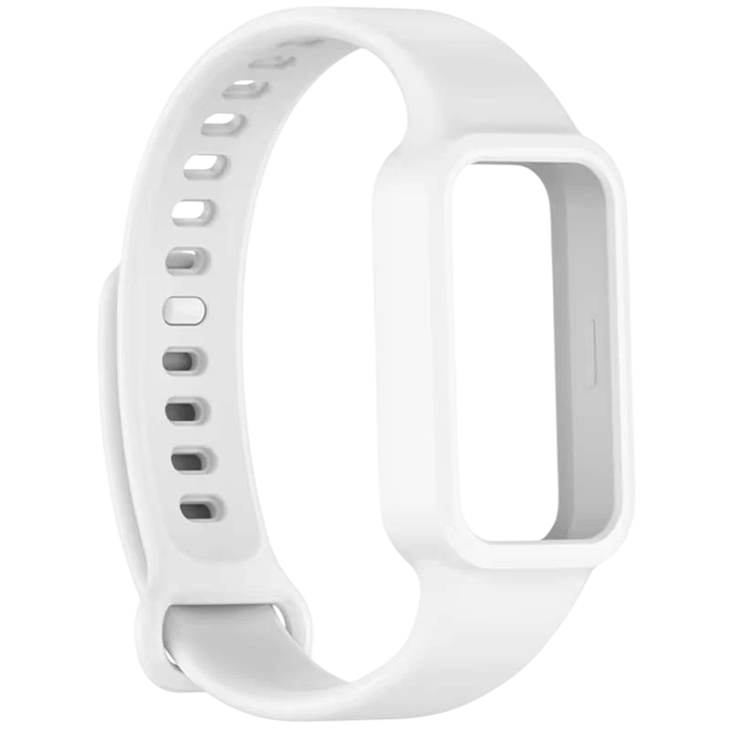 Correa de silicona Xiaomi Mi Smart Band 9 Active / Redmi Smart Band 3 Blanco