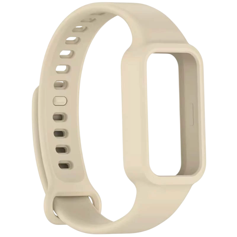 Correa de silicona Xiaomi Mi Smart Band 9 Active / Redmi Smart Band 3 Marfil