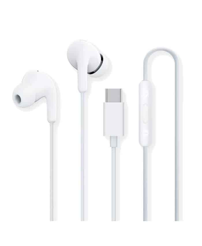 Xiaomi Type-C Earphones Blanco con Conector USB tipo C