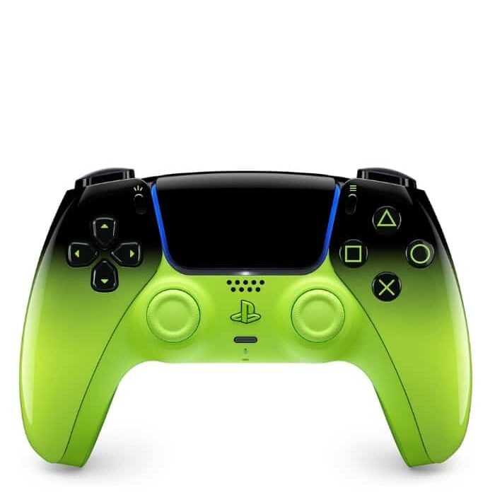 Mando DualSense de PS5 en edición Remix Green