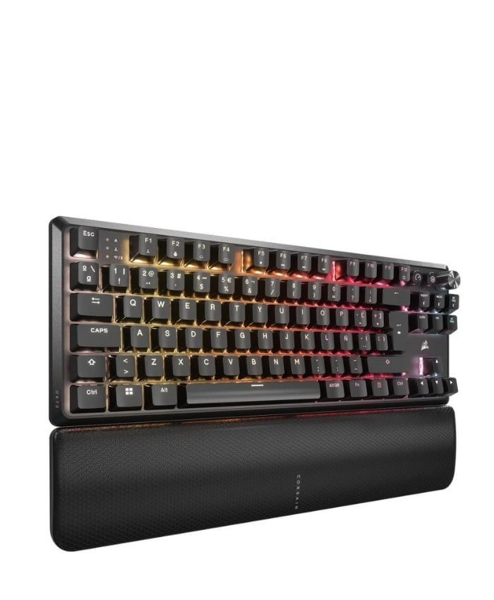 K70 CORE TKL WIRELESS RGB teclado Juego RF inalámbrica + USB QWERTY Español Negro