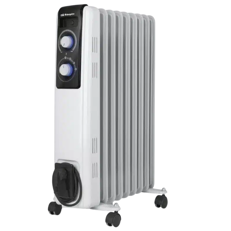 Radiador de aceite eléctrico Orbegozo RF 2000 2000W Blanco
